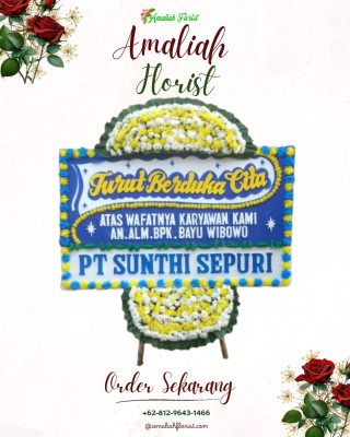 Papan Bunga Duka di Lubang Panjang